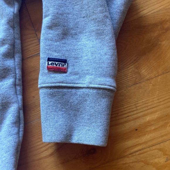 Levi’s heavy hoodie like new gray mix - Picture 2 of 5